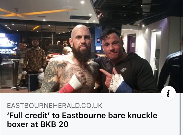BachirFakhouri's tweet photo. Really nice write up from the Eastbourne Herald about my Professional @bkb_official1  debut with Paul Hilz.
Didn’t go to plan but full respect to Paul Hilz 👊🏼 https://t.co/q8k99XQeyr