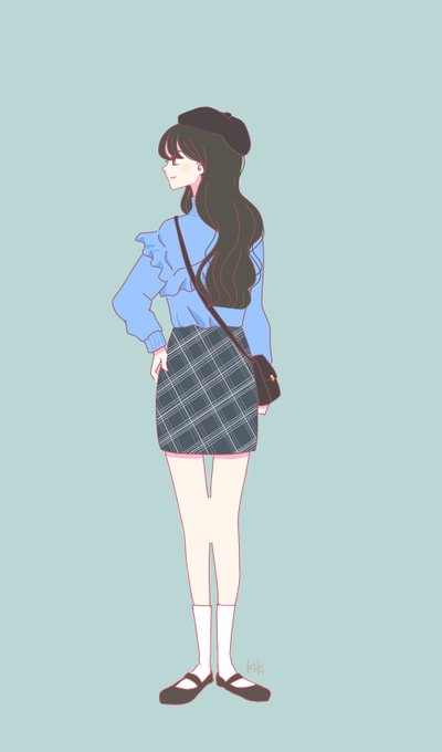 女の子私服のtwitterイラスト検索結果 古い順