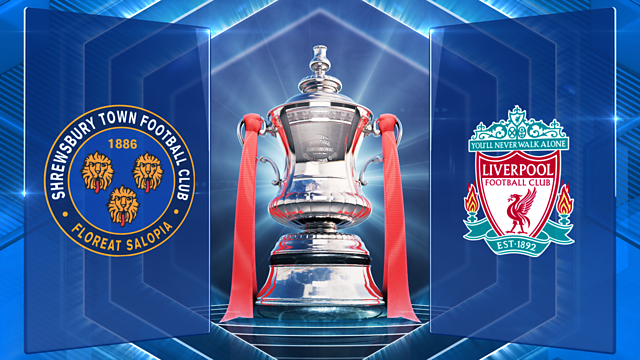 Good Luck to Shrewsbury Town today in the FA cup match against Liverpool.
We’re all behind you. 💜

Predictions....?? 🤔
