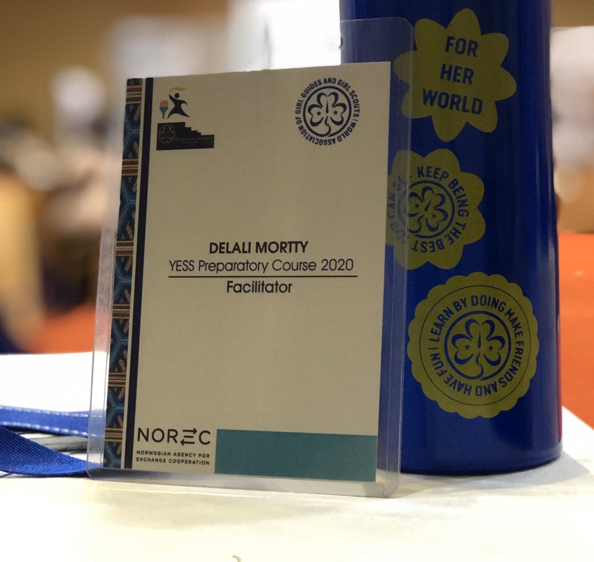 Always expect to make new friends on international work visits but this one is was a surprise...