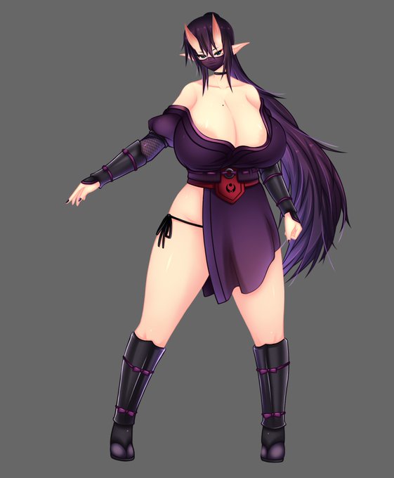 おまけ。
やっぱ魔物娘は異色肌がいい…。 