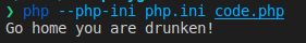 Did you know that #PHP can override self with  #FFI?
auto_prepend_file + FFI to troll your #colleagues 😈.
Example: Each echo outputs same text.