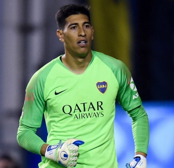 marto_m3's tweet photo. Hoy cumple 29 años 🇦🇷ESTEBAN ANDRADA (@estebanandrada1) Arquero. En #Boca lleva jugados 59 Partidos Oficiales (G35-E15-P9), Goles 85/33 y Gano 1 Titulo (#Supercopa2018). Jugo en #Lanus y #Banfield . / #CumpleMarto https://t.co/nFOnpuh6m0