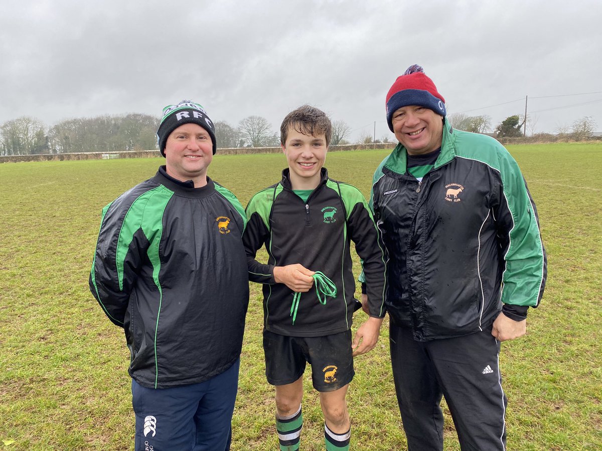 Congratulations to Tom from Minchinhampton U13s for earning the Quilter Kids First green laces today. Demonstrated the RFU core values brilliantly. Well done #quilterkidsfirst