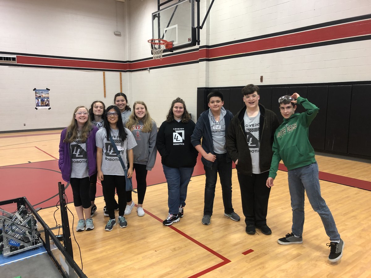 lovejoyrobotics's tweet photo. Theres #greatness growing @ #LovejoyRobotics &amp; Im just blown away by the teamwork &amp; passion our #newToRobotics teams have shown this season. Our #RoboticsExcellence begins with them. They’ve all grown so much! Im so encouraged by their hard work #1082Y #GirlPowered #1082Z #95412W https://t.co/O0B4feDB7H