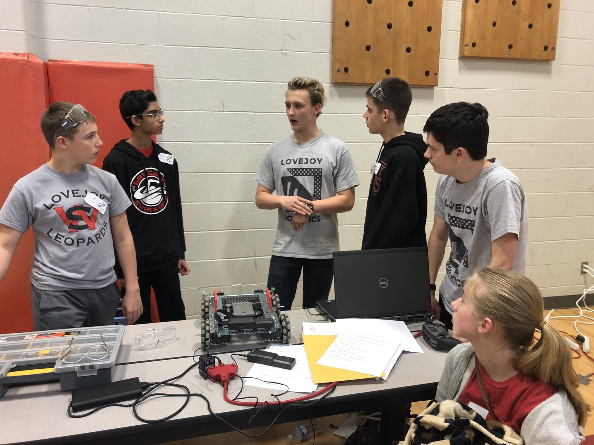 lovejoyrobotics's tweet photo. Theres #greatness growing @ #LovejoyRobotics &amp; Im just blown away by the teamwork &amp; passion our #newToRobotics teams have shown this season. Our #RoboticsExcellence begins with them. They’ve all grown so much! Im so encouraged by their hard work #1082Y #GirlPowered #1082Z #95412W https://t.co/O0B4feDB7H