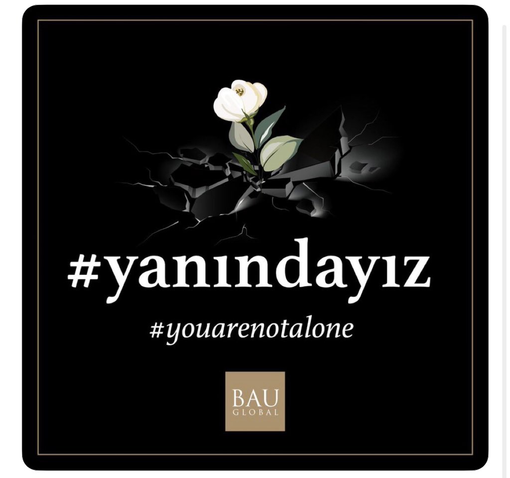 BAU GLOBAL Ailesi olarak, tüm çalışanlarımız, öğretmenlerimiz, velilerimiz ve öğrencilerimiz ile eğitim neredeyse oradayız ve şimdi de destek için depremden etkilenen bölgelerimizin #yanındayız #elazig #Malatya