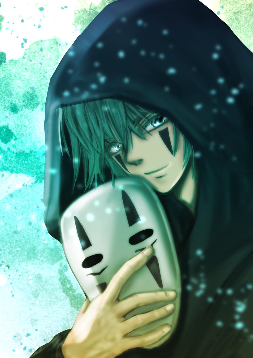 ベアしゅう ベアごん進化形態 カオナシ イラスト カオナシをカオアリで描いてみました T Co Rjabfj24aa Twitter