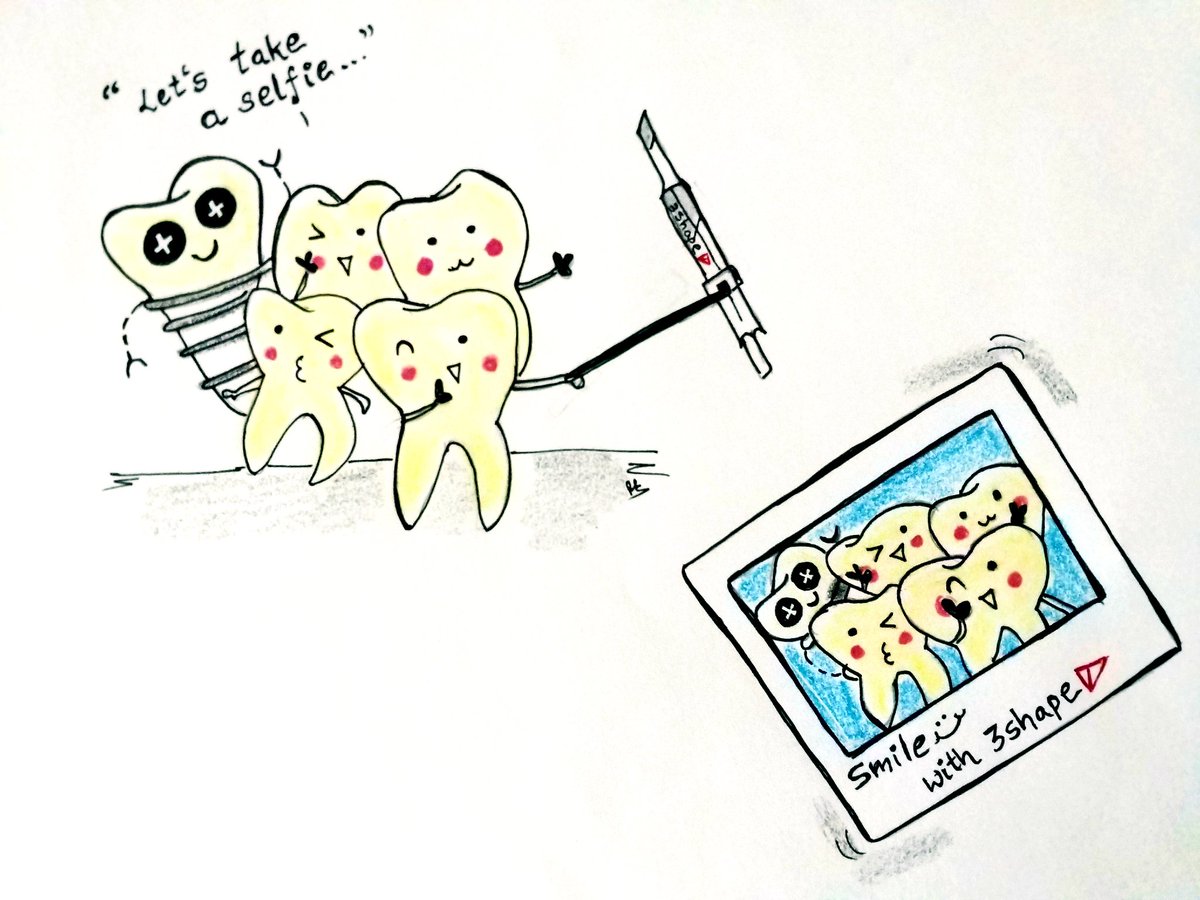 Ramyakannan_14's tweet photo. Some illustration with hidden message :) #3shape #trios #IOS #magicwand #digitaldentistry #cartooning
And thats how you know your smile can change this world! Take the TRIOS wand & do some magic, take a selfie with your #3shapeTRIOS Ios & share your feelings @3Shape https://t.co/L1871gPbae