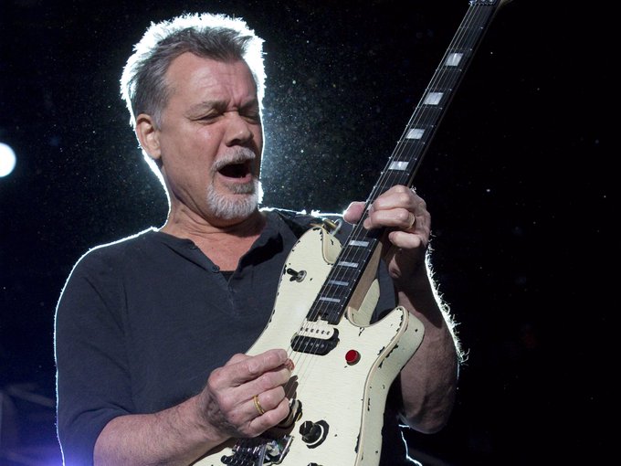 Happy birthday to Van Halen legend guitarist Eddie Van Halen. Get well soon 