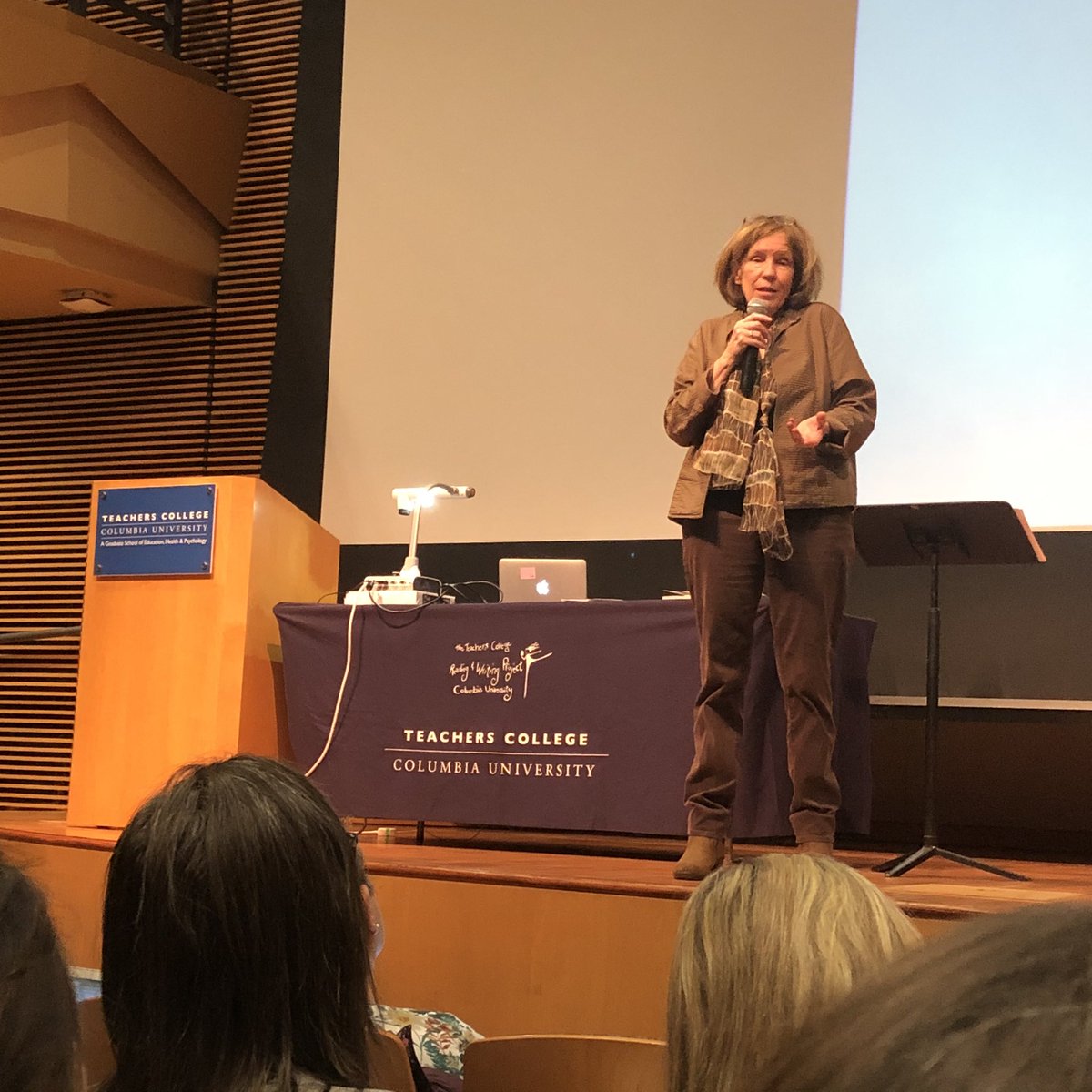 brian_behrman's tweet image. Day 1 @TCRWP opening session. Listening to @LucyCalkins talking about the community of learning - "We aren't what we eat, we're the community that we learn with."
#ReadingCoachingInstitute #TCRWP