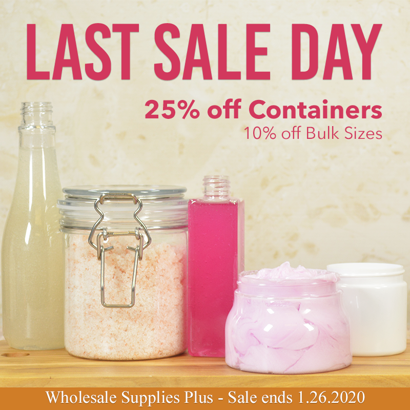 WSPNews's tweet photo. ⏰ Last Sale Day - 25% off Containers - https://t.co/Vk8eYWjTiC https://t.co/vYwBuCS4Jf