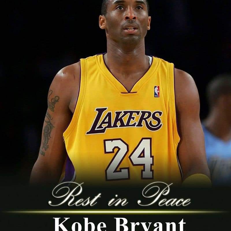 Live life to the fullest. You never know when it's your time. #Kobe #RIPMAMBA