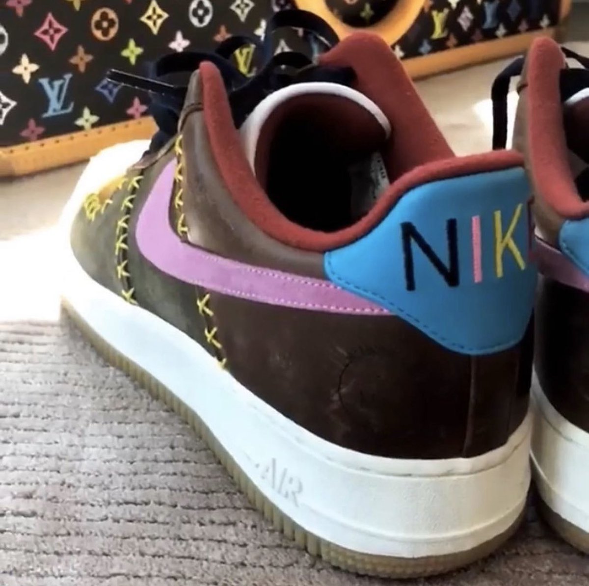 travis scott air force 1 unreleased