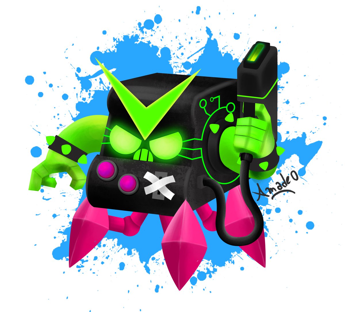 Amadeo Balderrama On Twitter Nueva Skin De 8 Bit Virus Brawlstars Brawlstarsart Brawlstarsfanart - brawl stars 8 bit virus skin