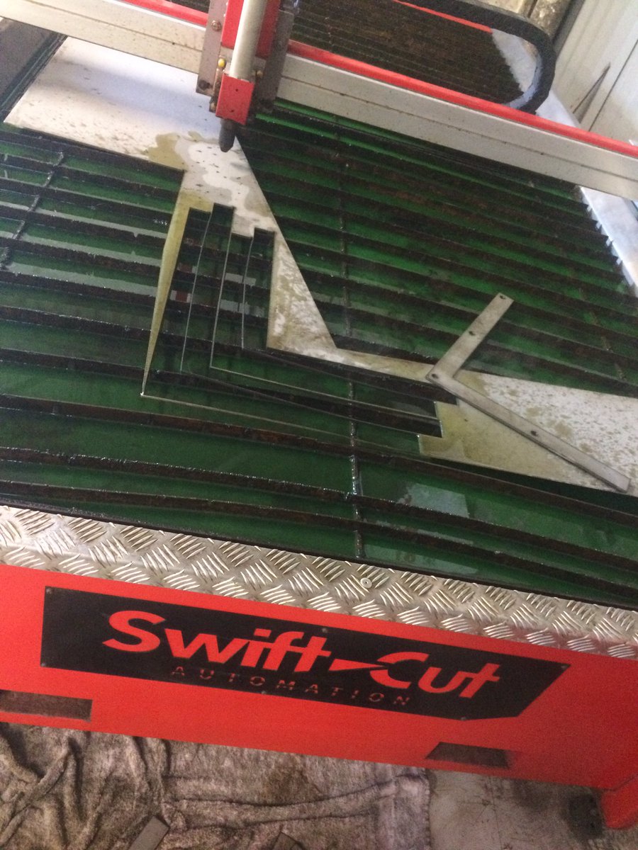 FlemweldSteve's tweet image. Replacement square to rectangle transfer chute.@cut_swift