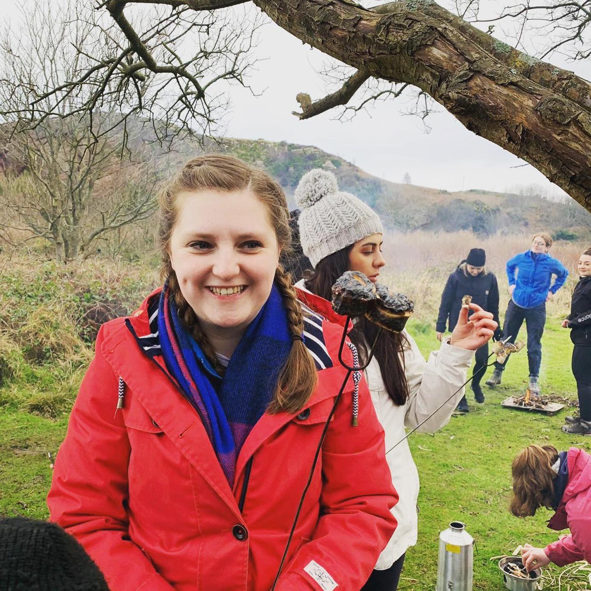 Learning to build fires and carbonise marshmallows