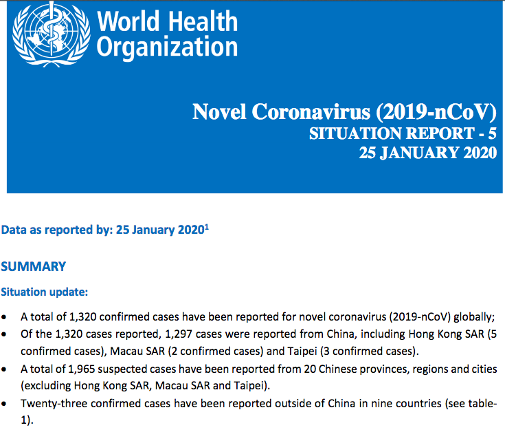CONFIDEproject's tweet photo. #CoronavirusOutbreak  #WHO https://t.co/Go380gH6vd