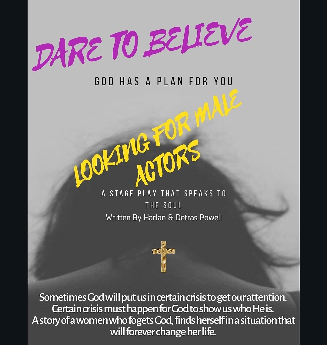 detraslpowell's tweet photo. STILL LOOKING FOR A FEW GOOD MALE ACTORS FOR OUR PLAY! 

PLEASE INBOX ME IF YOU ARE INTERESTED!!!

New Jersey Area

SHARE! SHARE! SHARE!

Age 25 - 45 https://t.co/39lHqoyXHx