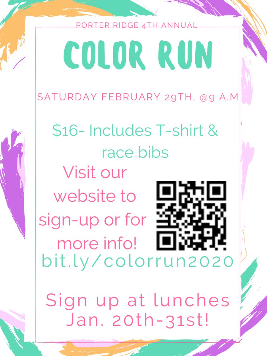 All events coming soon!! Make sure to sign up for all! You won’t want to miss out! 🤩