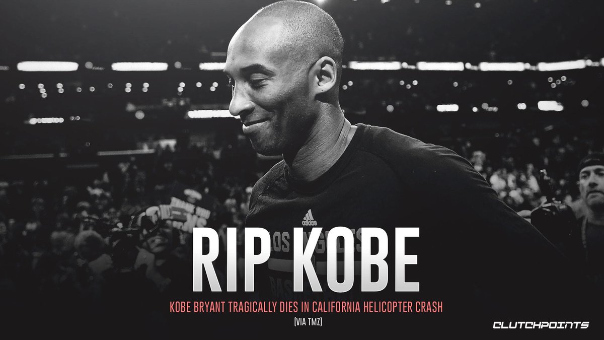ClutchPointsNBA's tweet image. Unbelievable. We are praying for the Bryant family ♥️