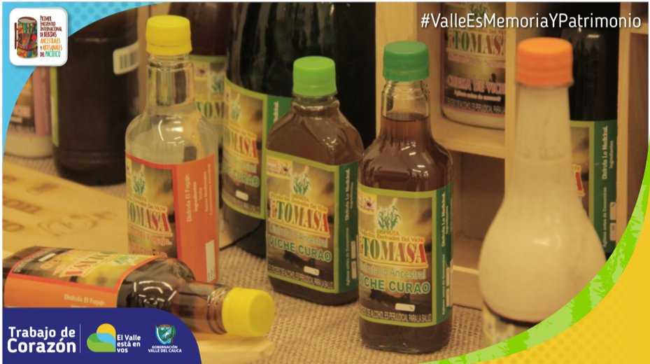 ¡El Viche es cultura de todo nuestro Pacífico colombiano! 🍾🇨🇴 Esta bebida artesanal y ancestral es un elixir que reúne los saberes, experiencias y legado de todos los productores del Valle del Cauca. #AmorPorElValle.