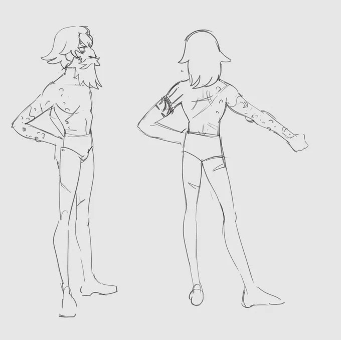 A few sketches of my new OC

Maybe a webcomic coming soon? idk let's see what happens

#oc #originalcharacter #comic #sketch #characterdesign 