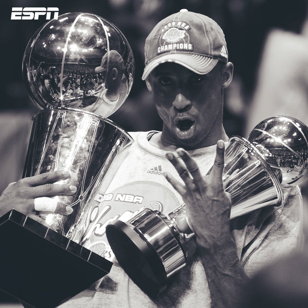 Nunca nadie te olvidará.

Kobe Bryant 
1978-2020