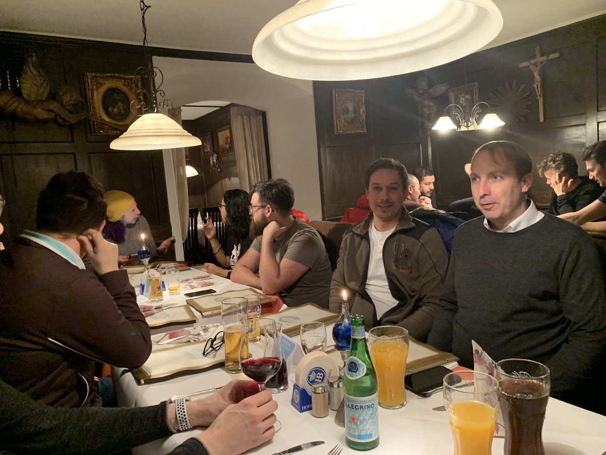 Dinner at #JSpiritUnconf