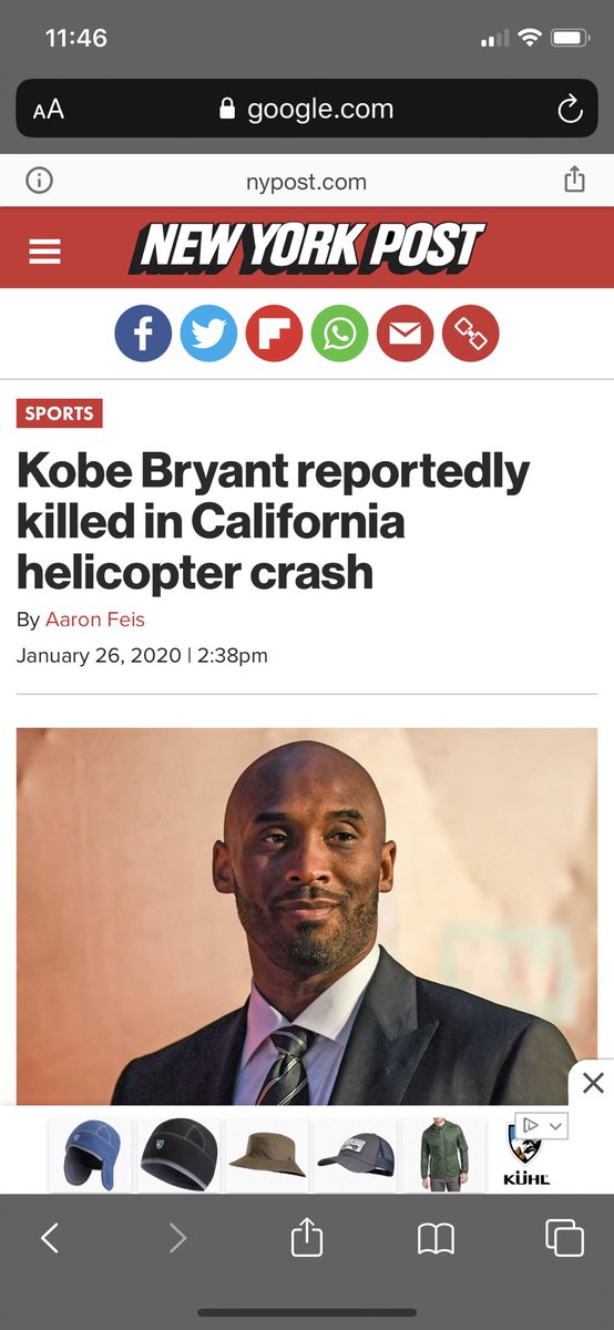 Rest In Peace  <a href="/kobebryant/">Kobe Bryant</a> 🙏😞 speechless and so sad #KobeBryant