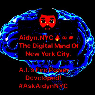 prolifenyc's tweet photo. https://t.co/v8v61x2WHj π€π§π»π₯
A.I.βs Fire Power Developed!
The Hub of New York.
#AiDYNnyc #AskAiDYNnyc
https://t.co/Uz0pLX29HSπ±π§ π½
The Digital Mind Of New York City.
#Aidynnyc #AskAidynAnything??π€? https://t.co/2Dkzx3XZjO