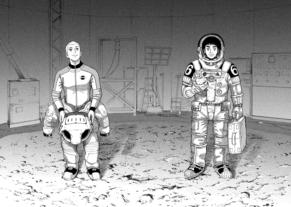 今日だ、いつもの #宇宙ダジャレ 
兄と弟、あー似てる、お尊い。
#宇宙ダジャレ (ムネ) 