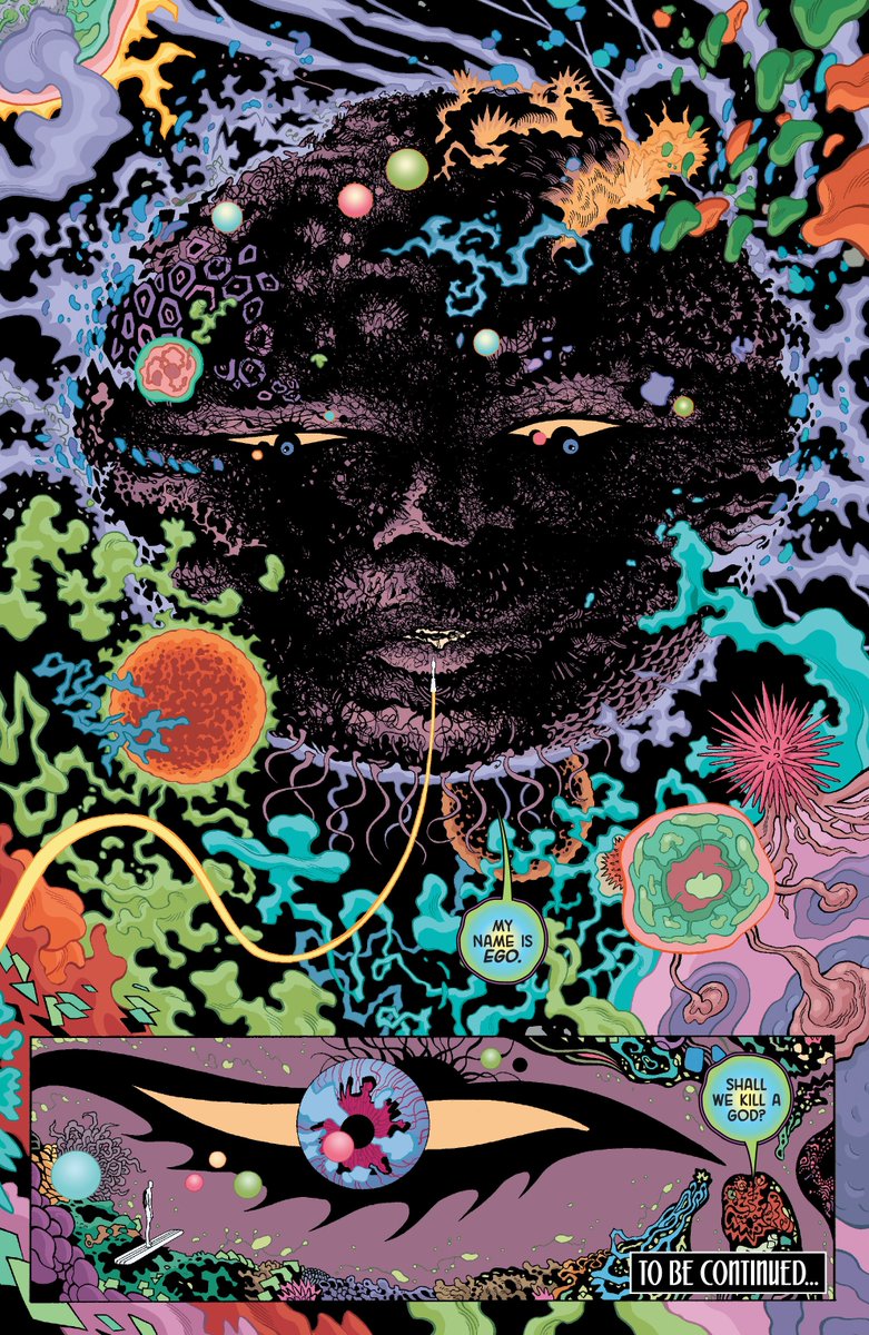 Silver Surfer: Black by Donny Cates, Tradd Moore, and Dave Stewart - Oh boy, it really feels like I just read the best comic I'll read all year. Just one big cosmic punch from Cates and Moore. No idea why comics twitter isn't constantly talking about this. All hail these kings.