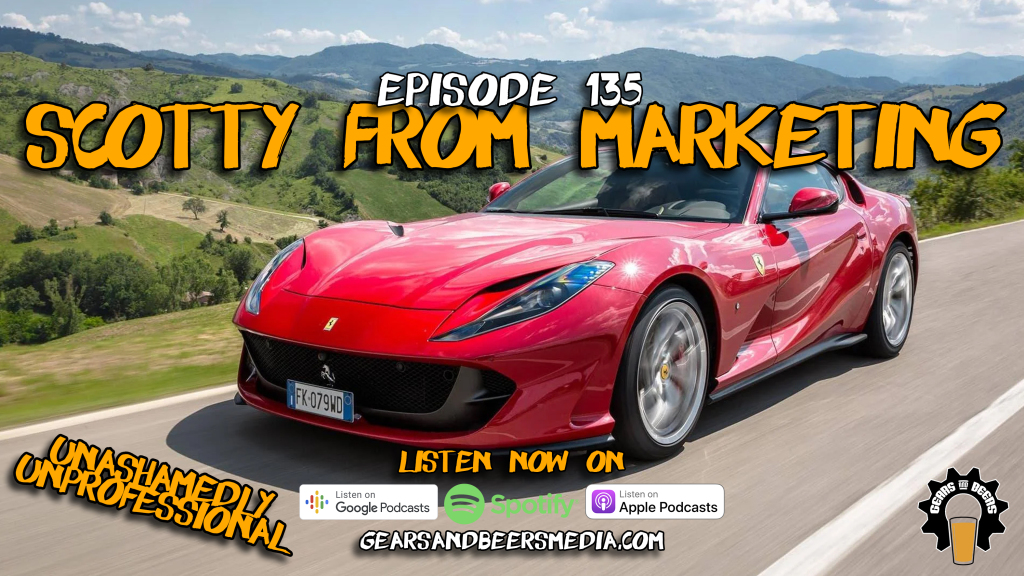 Boom! Ep135 is #LIVE! #cars #scottyfrommarketing #scomo #ferrari #podcast #carpodcast #automotivepodcast #toyota #nissan #patrol #812superfast #honda #opel #holden #fiat #abarth #nissan #projectcars #integra #straya #scottmorrison gearsandbeerspodcast.wordpress.com/2020/01/27/e13…