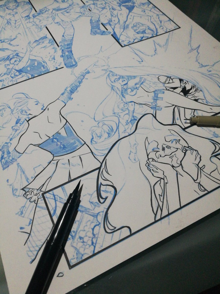 995Luna's tweet photo. Another ink for the portfolio!
Only ink by me👀👀
#ink #inked #intest #inhumane #medusa #traditionalart #traditionalink #intest #marvel #comics #fumetto #bd #bandedessinee #comicartist #ArtistOnTwitter #artoninstagram #pentelbrush #inking #wip #workinprogress https://t.co/Ted6Awu0FA