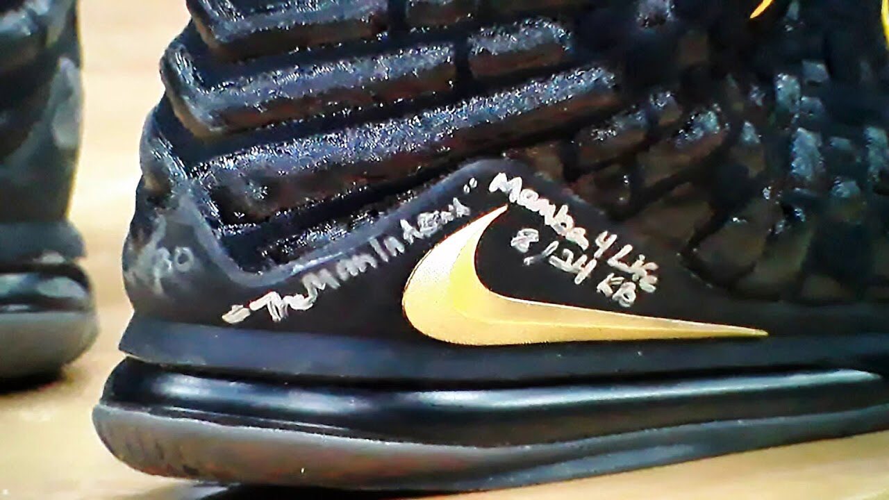 lebron kobe shoes tribute