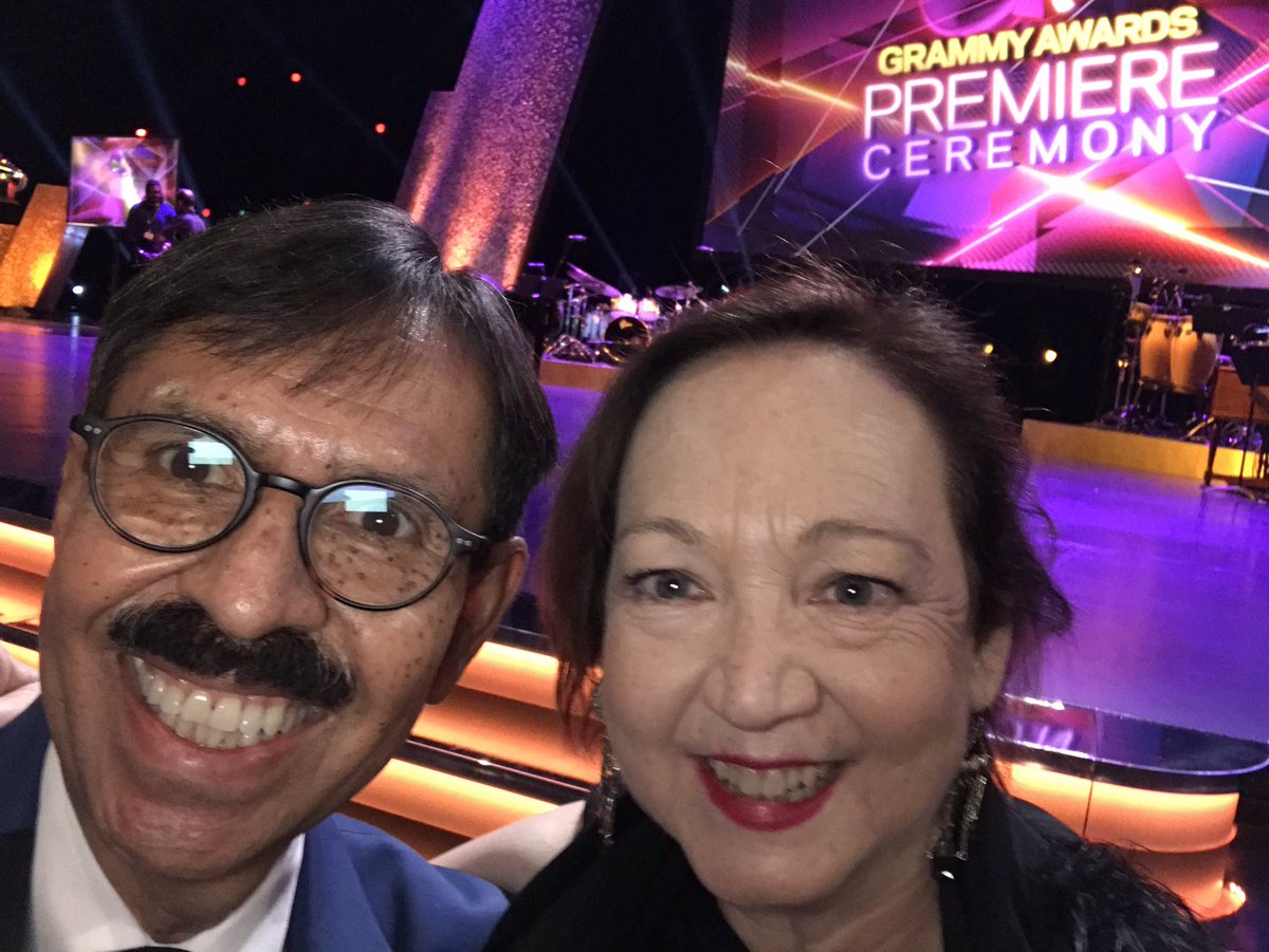 cynthiaharding's tweet photo. #GRAMMYs congratulations to all the nominees!  You are all winners.  Enjoying the show with 
 @Ciro_Hurtado ❤️ https://t.co/QueBIvkvwS