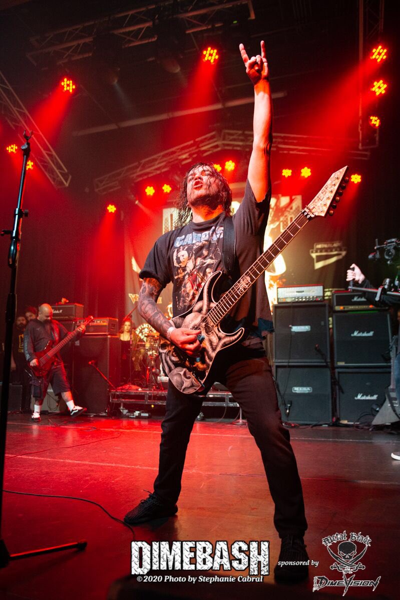JeremyXWagner's tweet photo. Massacre on the front line...

*Photo @stephaniedcabral

#Dimebash2020 #Metal #StephanieCabral #BrokenHope #Guitar @DimebagzHag @dimebagdarrell @BROKENHOPEBAND @espcustomshop @ESPGuitarsJP @ESPGuitarsUSA @espgws @gcatokyo @EMG_PICKUPS @sperzel_tuners @jimdunlopusa @CarcassBand https://t.co/x2WwUV3Chc