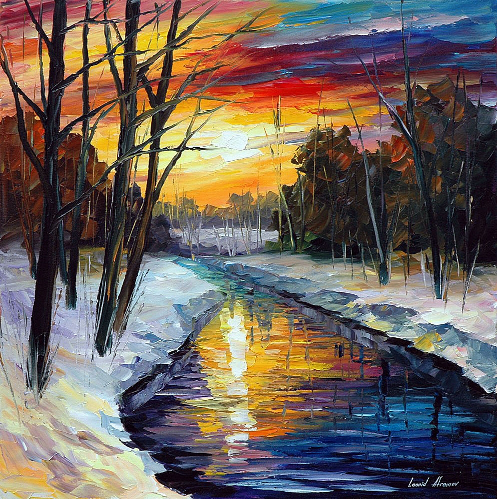 WINTER — PALETTE KNIFE Oil Painting On Canvas By Leonid Afremov afremov.com/winter.html
#contemporaryarts #contemporarystyle #artwork🎨 #canvaspaintings
