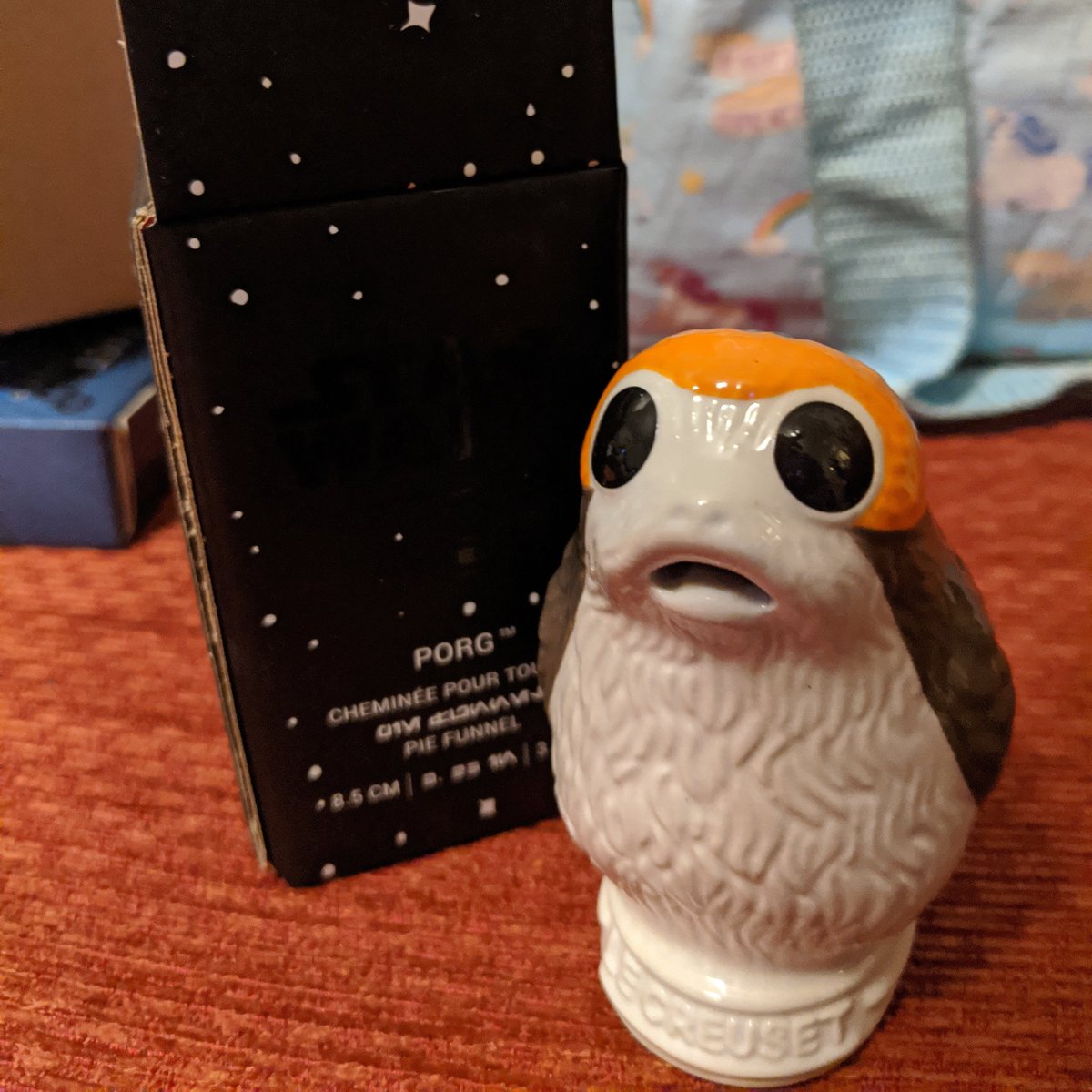 porgytheporg's tweet photo. Look who arrived 😍
Thank you @porg_zilla for telling us where we could adopt this little guy from he arrived safe and sound 😊
#porg #porgs #lecreuset #starwars #porgpie https://t.co/ZSXeOjdn0Y