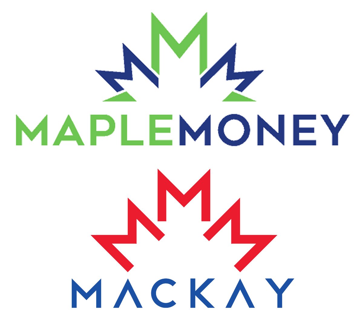 JJ_McCullough's tweet image. Um, who designed @PeterMacKay's logo? Does @MapleMoneycom know?