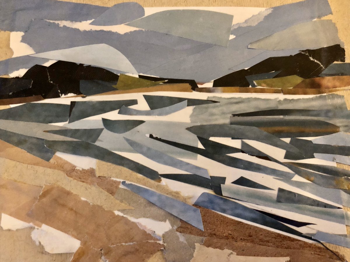 sardav64's tweet photo. Just made my first #ArtistBook for my course #Collage #drawing #recyledPaper inspired by #Weymouth https://t.co/A056qpji7W