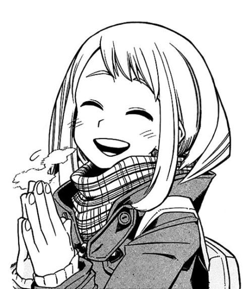 thinking about manga ochako