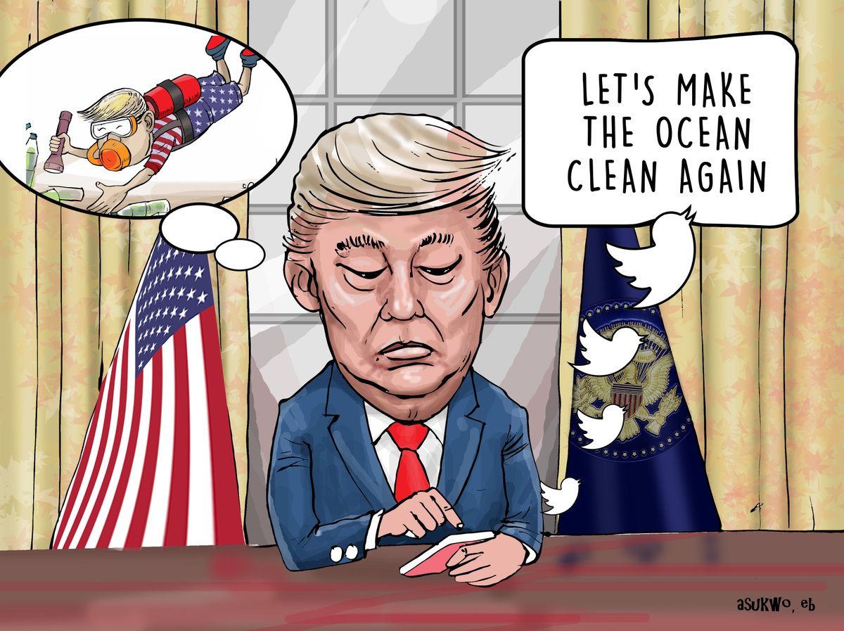 President Trump: “Big believer in the environment! The environment to me is very important.” Lets Make the Ocean Clean Again! #MOCA! I like clean! Support #clean #conservatism in run for #USAelections. #Love #USA, Love #Great, Love #Optimism! Full read:
linkedin.com/posts/unicovan…