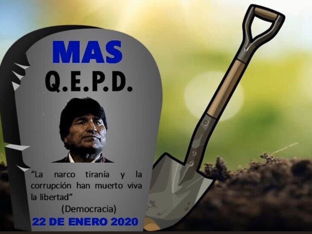 VanessaBolivia's tweet photo. @evoespueblo Cual golpe de estado si tu renuncia fue planificada.Mentiroso! Y La presidenta constitucional tiene todo el derecho a postularse. #EvoQEPD2201 #BoliviaNoHayGolpe #MasistasSalvajes #ElMasNoMas https://t.co/CZ7KOiqQEJ