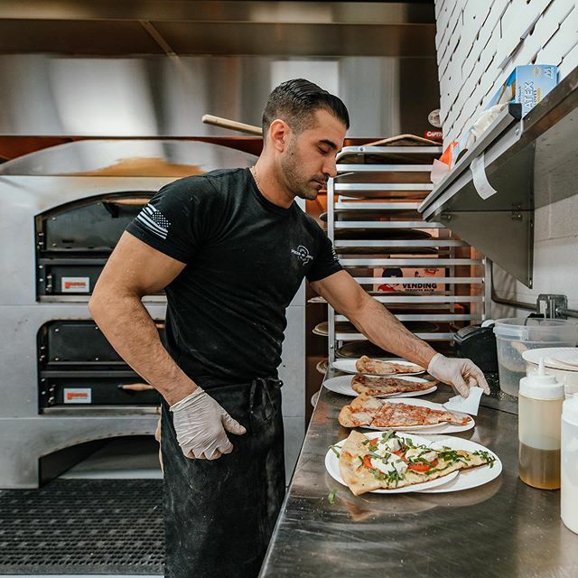 PizzadiJoey's tweet photo. Line’em up and knock’em down! Serving Baltimore’s BEST authentic NY-style pizza 7 days / week in The Heart of Federal Hill at @crossstmarket !
.
📷: @kparkphotography .
.
#wedothisforreal .
.
.
#oftenimitatedneverduplicated .
.
.
#pizza #brickovenpizza #bestpizza #deliciouspi… https://t.co/3mqFF5uHFu