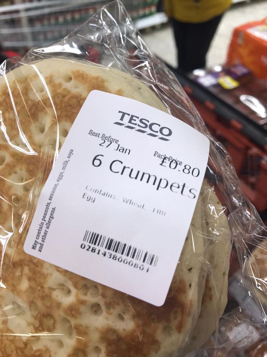 EmmaEWilkinson's tweet photo. Hi @Tesco, why are these not called pikelets in Scotland? https://t.co/ML81OhW0aQ