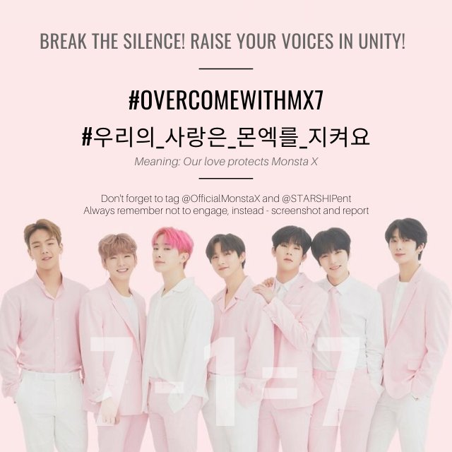 2020012712am KST onwards165th Hashtags @OfficialMonstaX  @STARSHIPent  #OvercomeWithMX7 #우리의_사랑은_몬엑을_지켜요