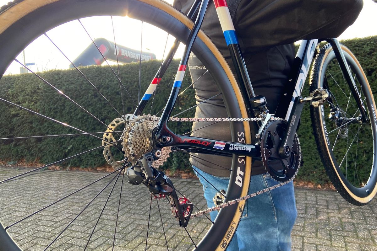 CeramicSpeed's tweet photo. Another weekend visiting our cyclocross teams and got to check out the setup and another victory for the U23 Netherlands champ, @_ryankamp, as well as the winning setup of the U23 Belgium Champ, @ToonVandebosch, both of @PS_BG_CT
👌 #PartOfTheVictory https://t.co/DuzieYXkXY