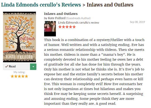 kate_author's tweet photo. "This book is a combination of a mystery/thriller with a touch of humor. A surprising and amusing ending."

Thanks to another lovely reader over on Goodreads

https://t.co/oOLclPl6jz https://t.co/JvXt1ospnD
